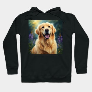 Radiant Retrievers: A Tribute to the Majestic Golden Spirit Hoodie